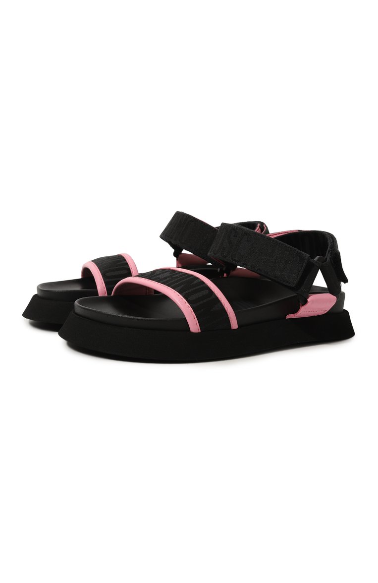 Текстильные сандалии MOSCHINO, арт. MN16014G1I/101/35, фото 1