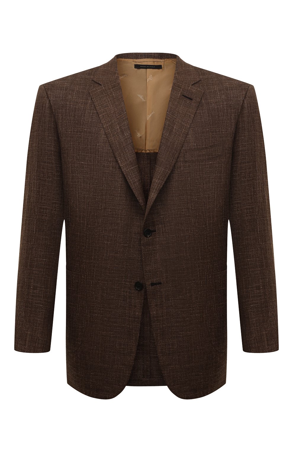 Пиджак из шерсти и шелка BRIONI, арт. RG0J0P/P1A77/BRUNIC0, фото 1