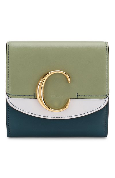 Кожаное портмоне chloé c CHLOÉ, арт. CHC19AP056B52, фото 1