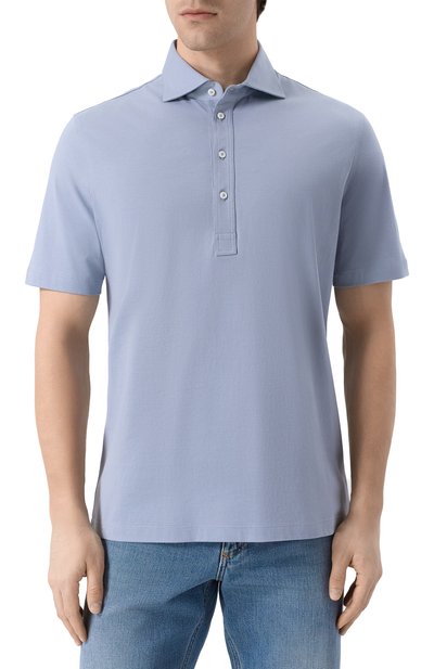 Хлопковое поло BRUNELLO CUCINELLI, арт. M0B133915, фото 3