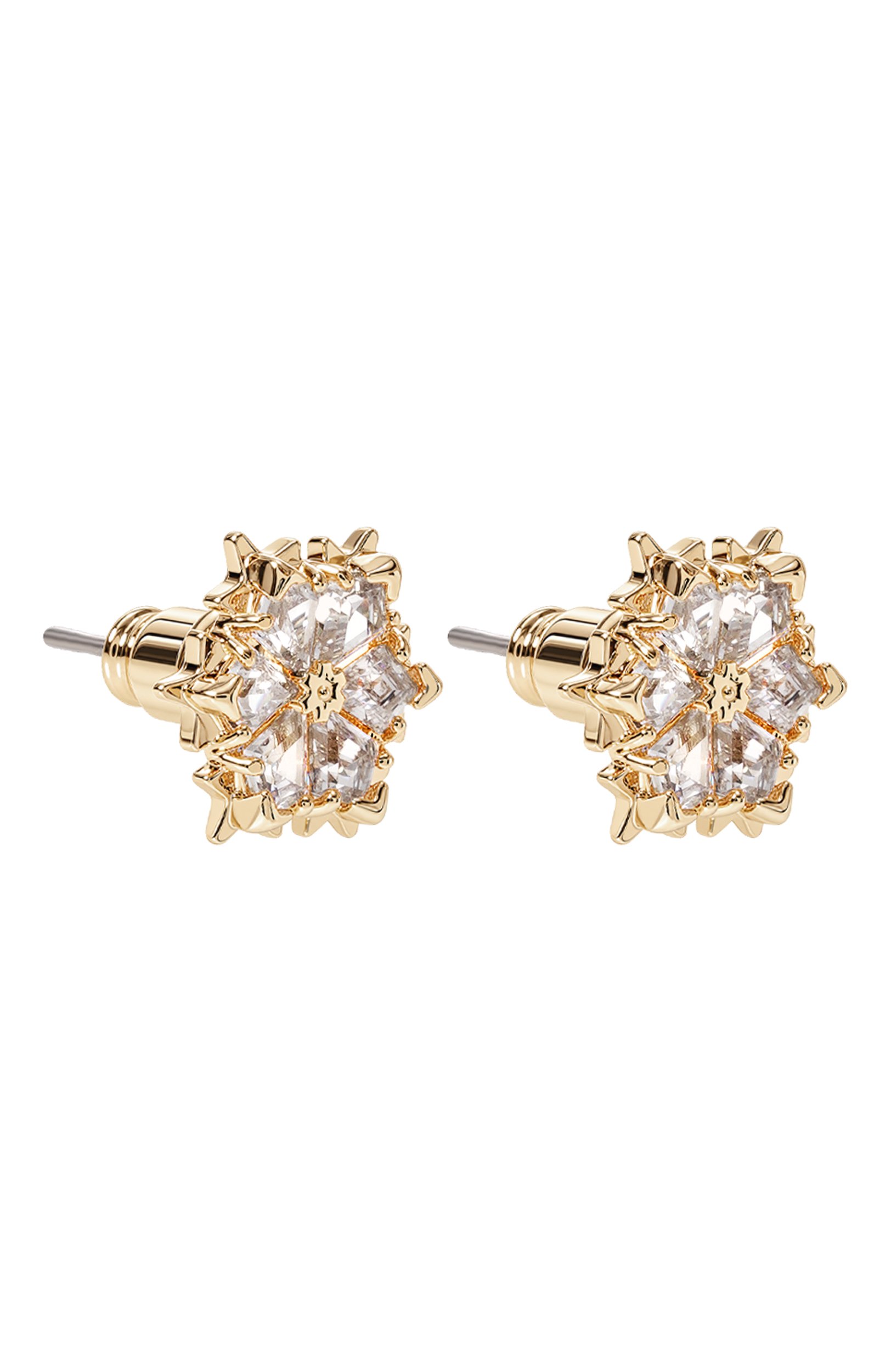 Серьги SWAROVSKI золотого цвета по цене 13700 руб., арт. 5757816, фото 3 Серьги SWAROVSKI, арт. 5757816, фото 3