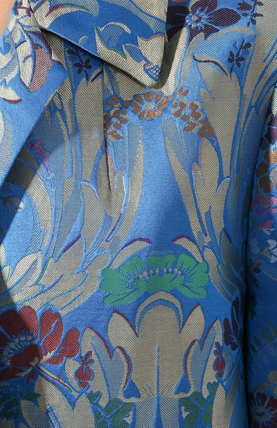 Пальто из смеси шелка и льна DRIES VAN NOTEN, арт. 201-10276-9053, фото 5