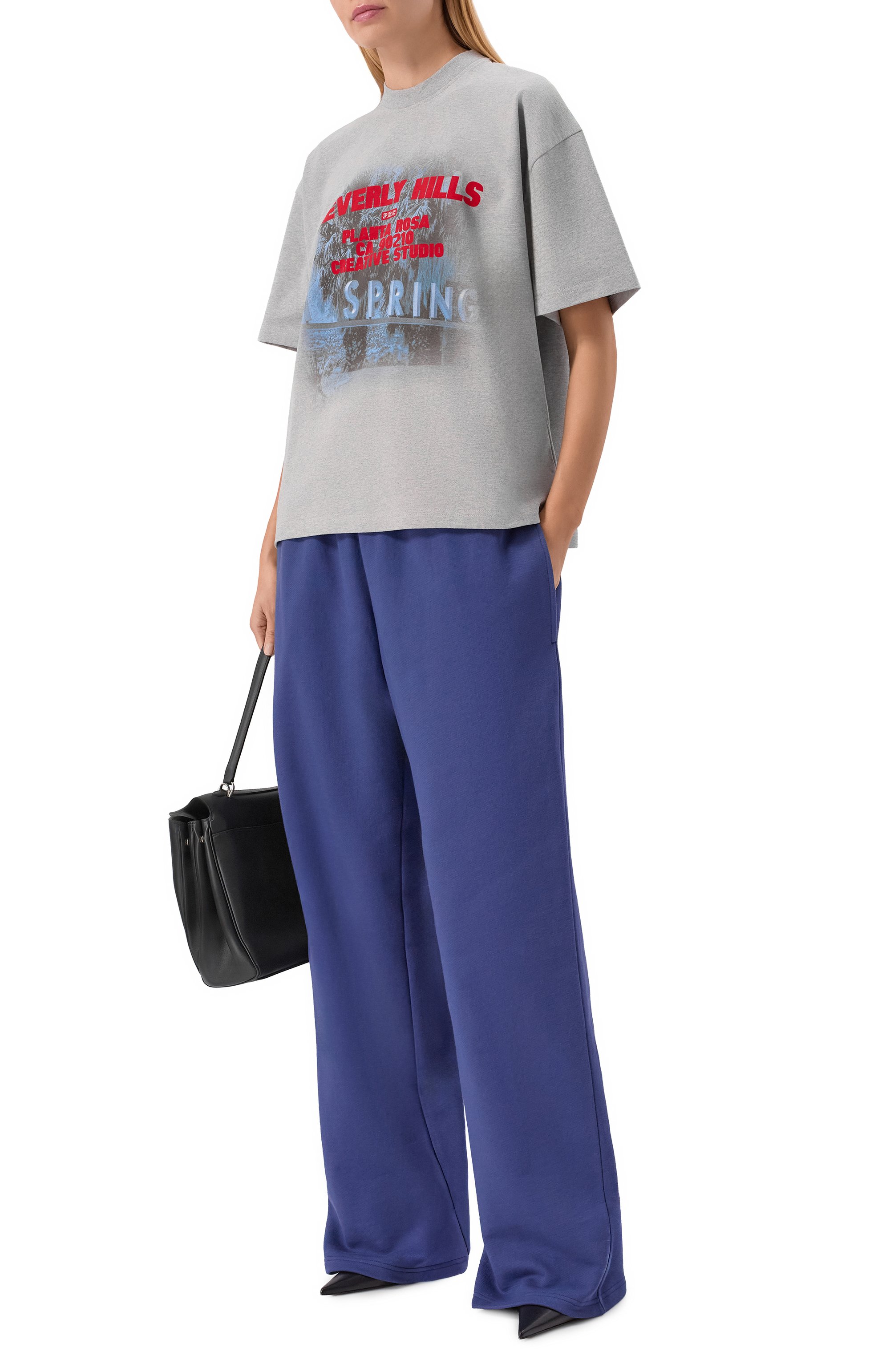 Хлопковая футболка PLANTA ROSA, арт. PR/T02/BEVERLY-DAWN/300VELVET, фото 5