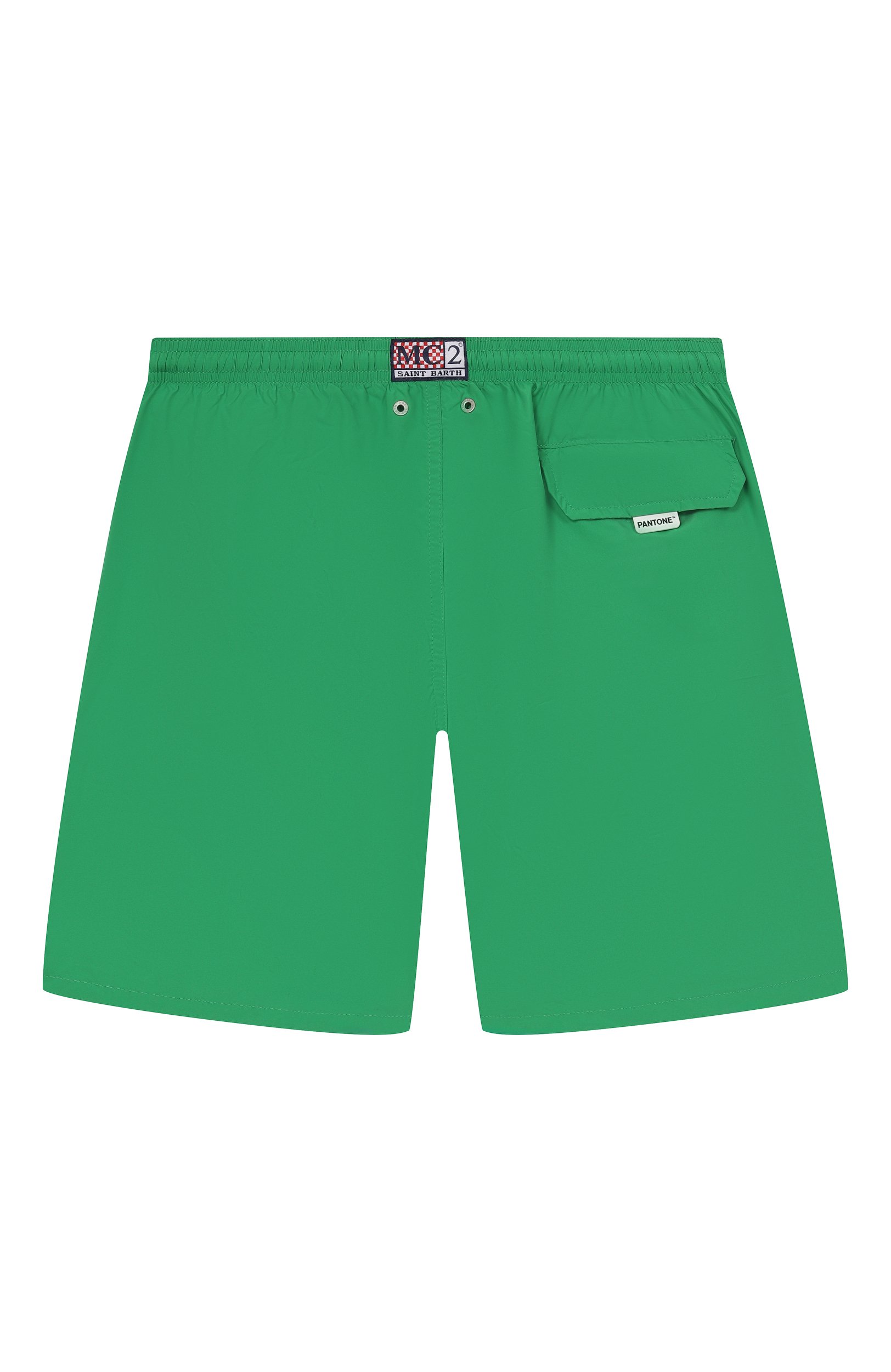 Плавки-шорты MC2 SAINT BARTH зеленого цвета по цене 8995 руб., арт. JEA0012-01675L/JEAN LIGHTING PANT0NE, фото 2 Плавки-шорты MC2 SAINT BARTH, арт. JEA0012-01675L/JEAN LIGHTING PANT0NE, фото 2