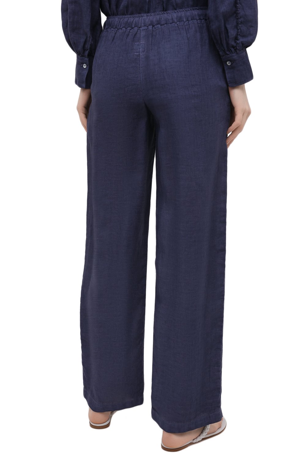 Льняные брюки 120% LINO, арт. T0W2145/0115/S00, фото 4