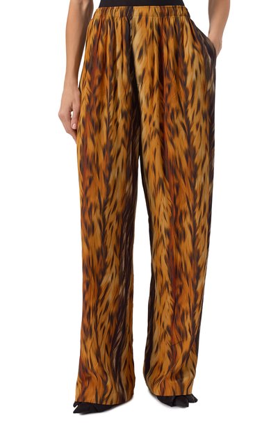 Шелковые брюки BALENCIAGA, арт. 681822/TRLD5, фото 3