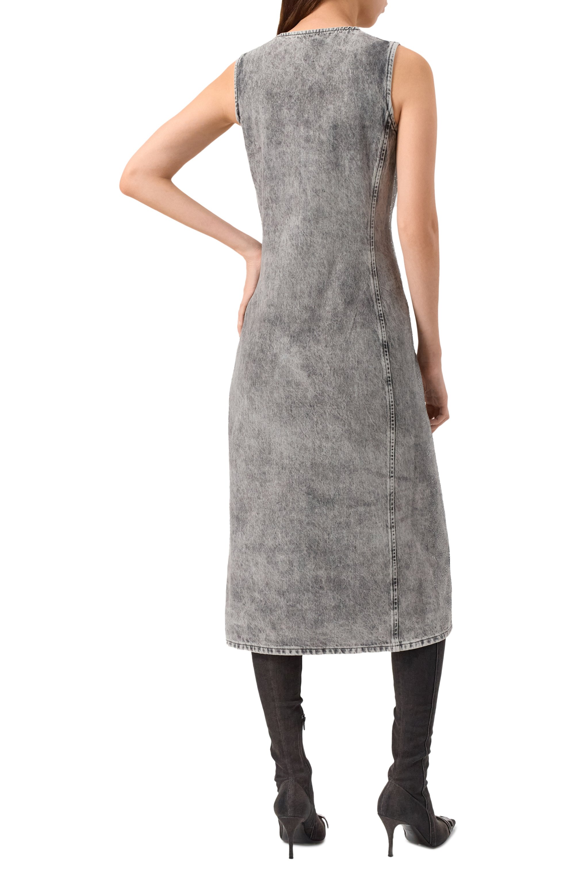 Джинсовое платье DIESEL, арт. A17346/0ABCS, фото 4