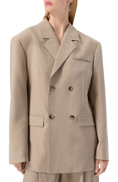 Шелковый жакет NANUSHKA, арт. NW25SS0W26092, фото 3