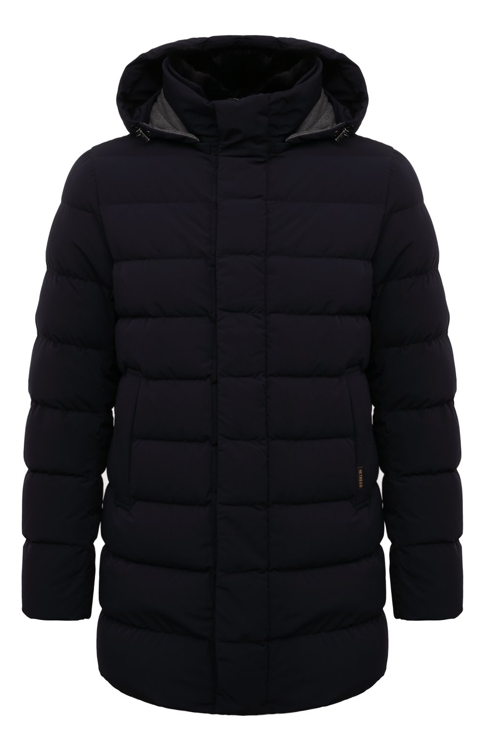 Пуховик с воротником из кролика HETREGO, арт. 8N435R/WILLIAM, фото 1