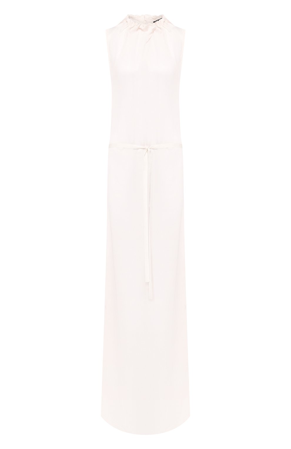 Атласное платье ANN DEMEULEMEESTER бежевого цвета по цене 63900 руб., арт. 1901-2312-122-032, фото 1 Атласное платье ANN DEMEULEMEESTER, арт. 1901-2312-122-032, фото 1