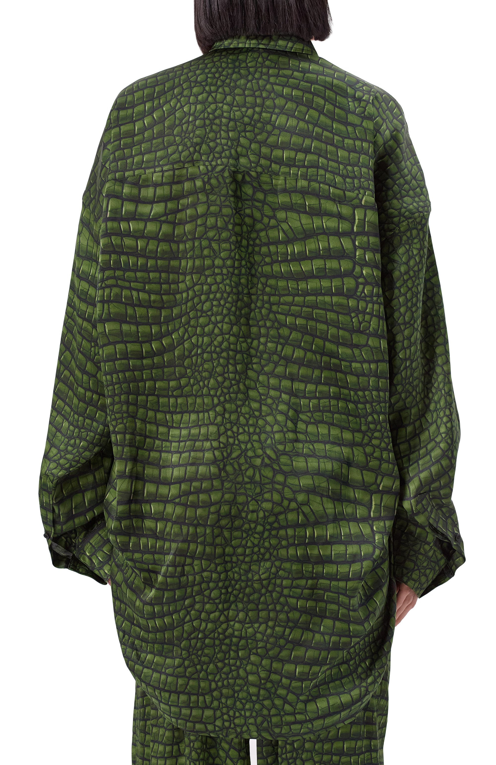 Шелковая рубашка BALENCIAGA, арт. 814121/TRLC7, фото 4