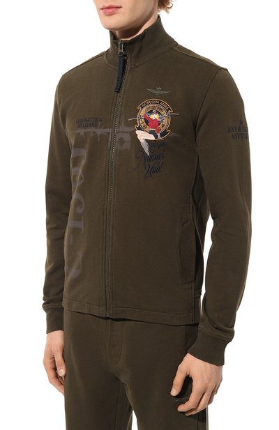 Хлопковая толстовка AERONAUTICA MILITARE, арт. 232/FE1802F511, фото 3