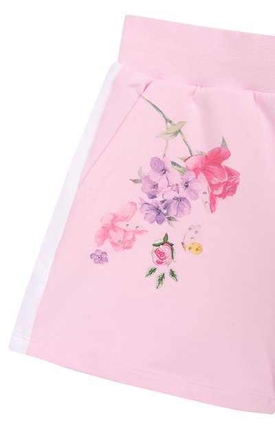 Хлопковые шорты MONNALISA, арт. 19G403, фото 3