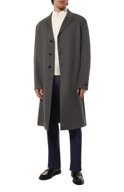 Шерстяные брюки BOSS, арт. 50491630, фото 2