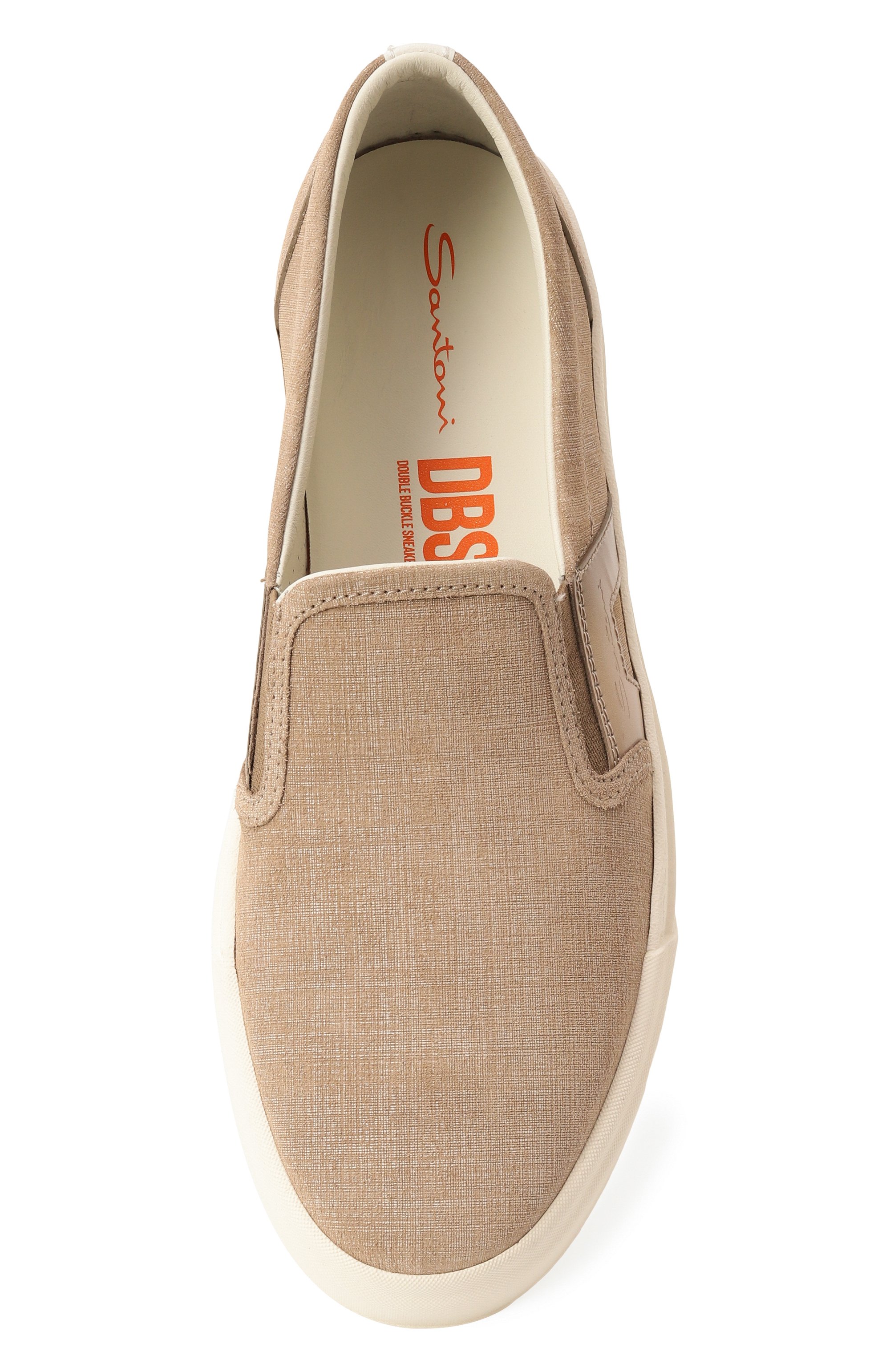 Замшевые слипоны gloria SANTONI, арт. MBGG21946PNNGFCT, фото 6