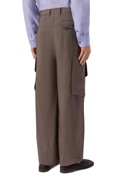 Брюки-карго из вискозы GIORGIO ARMANI, арт. GM003419/TE15224, фото 4