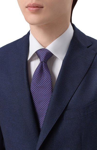 Мужской шелковый галстук CORNELIANI, арт. 27U302/2720325