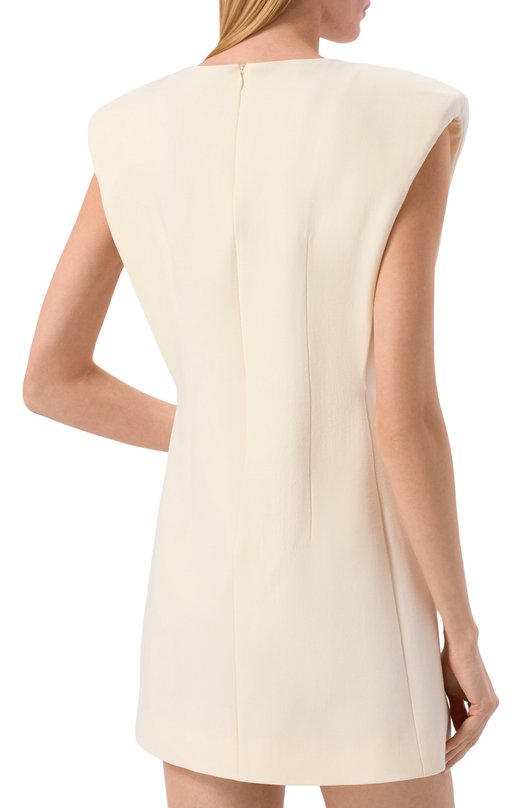 Шерстяное платье Louve 25-06-01-23-04-04-06 Кремовый  25-06-01-23-04-04-06 Фото 3