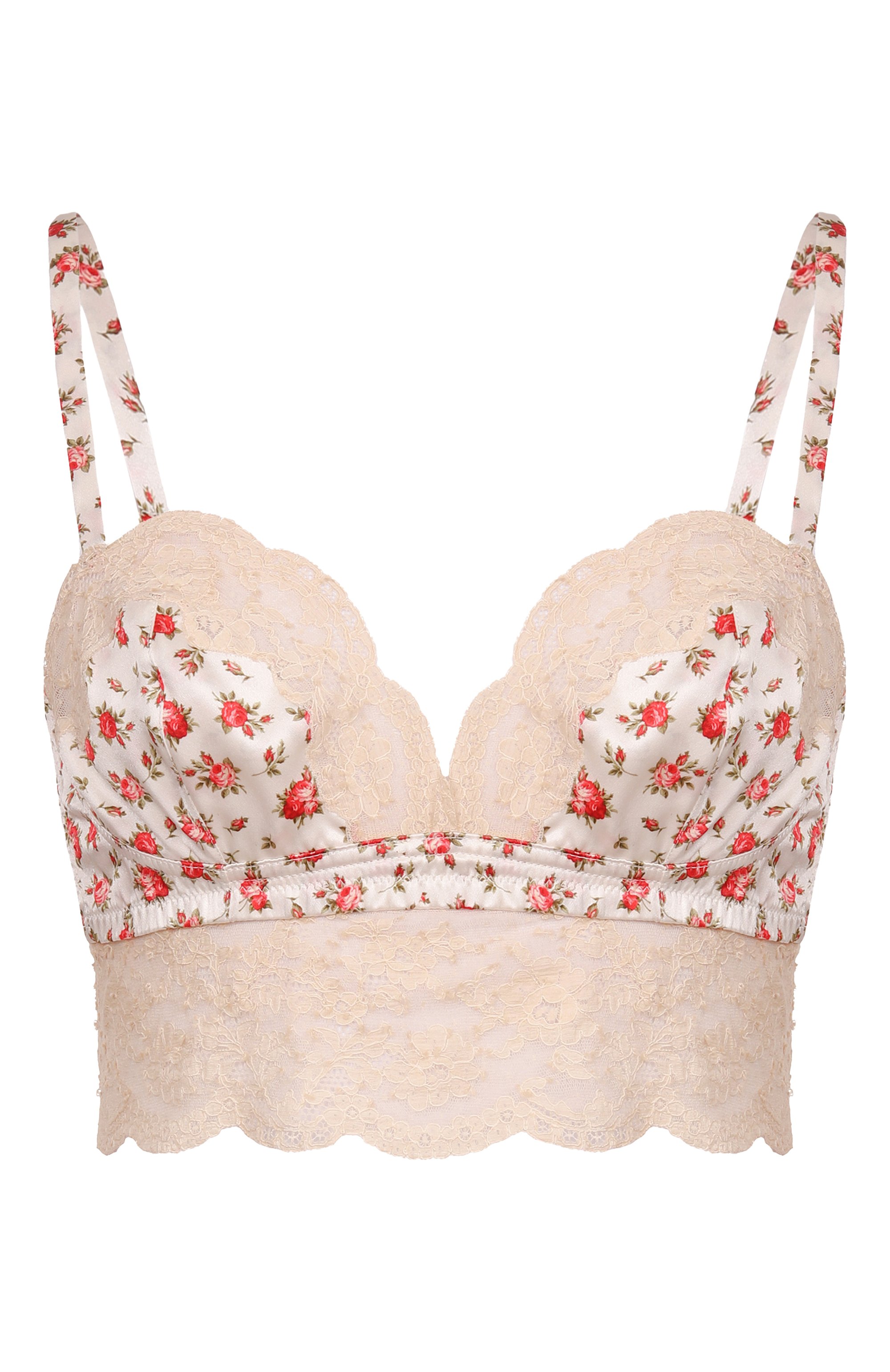 Бюстье из шелка и хлопка DOLCE & GABBANA, арт. 01C26T/0N0C6, фото 1