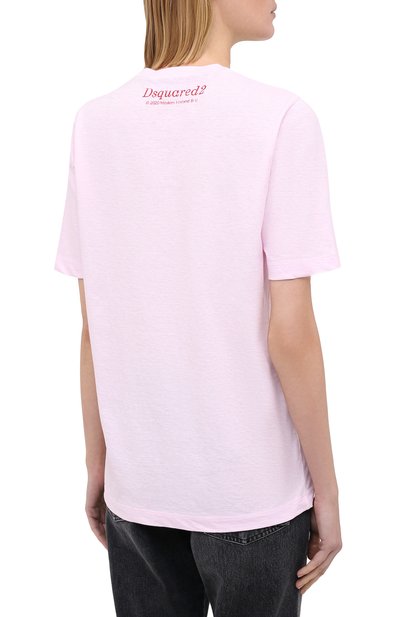 Хлопковая футболка DSQUARED2, арт. S72GD0253/S22507, фото 4