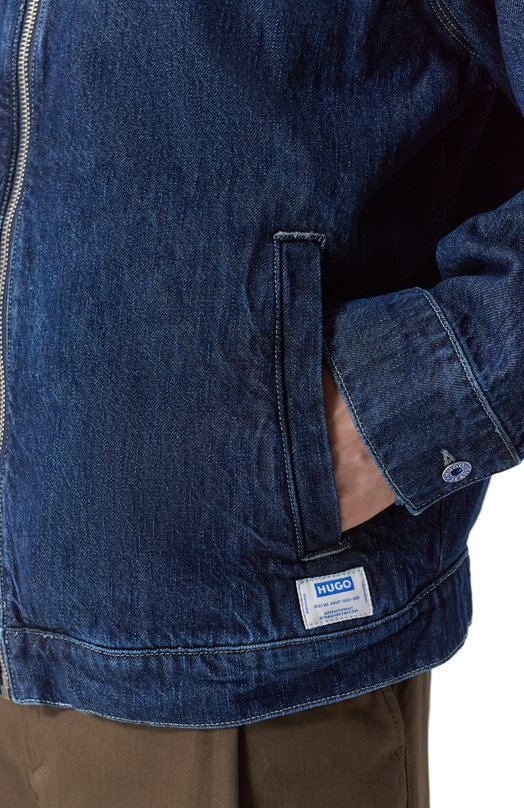 Джинсовая куртка Elzo HUGO Blue 50551917 Синий  50551917 Фото 5