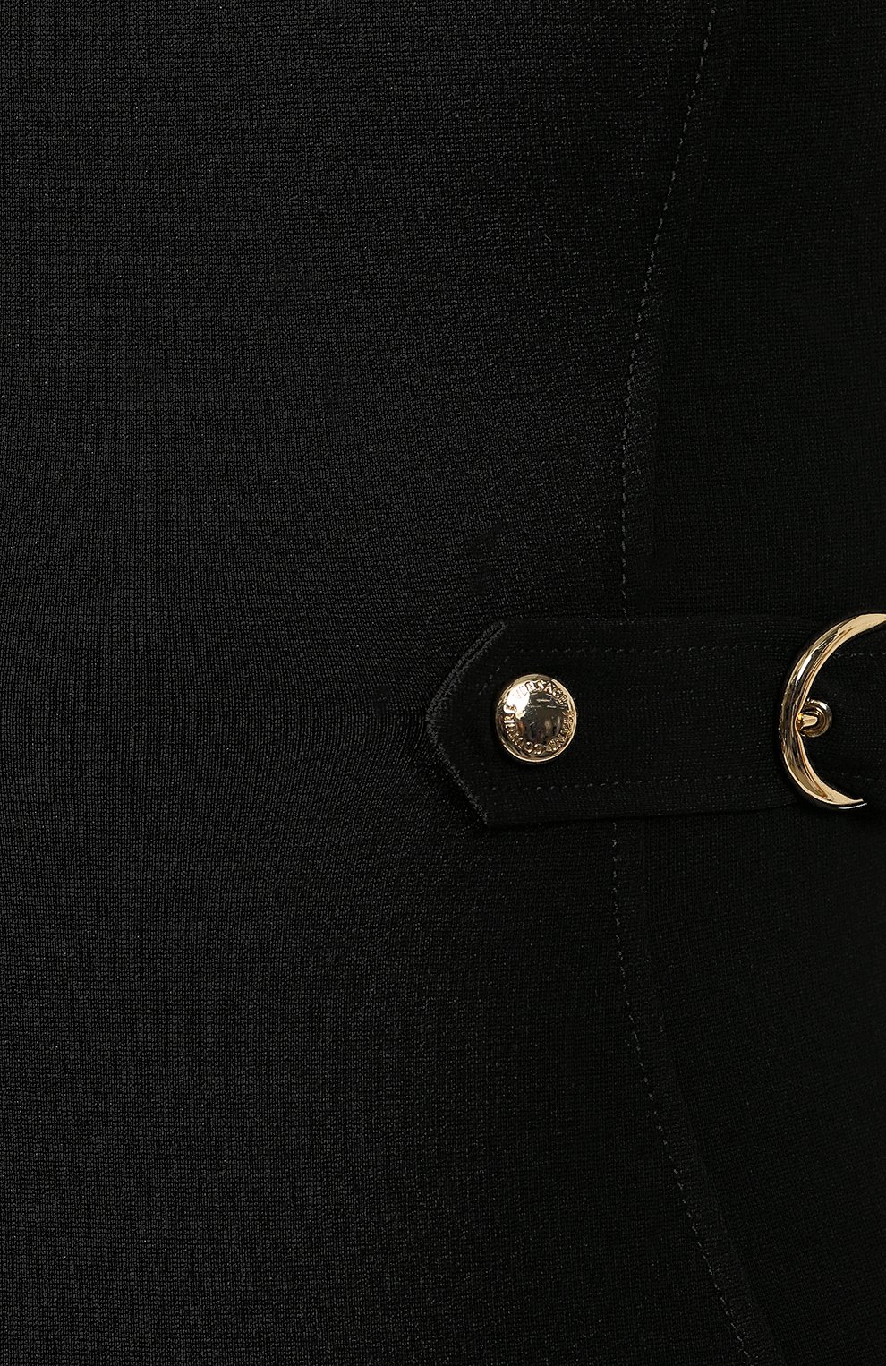 Платье VERSACE JEANS COUTURE черного цвета по цене 28300 руб., арт. D2HUB421-UDM921/11682, фото 5 Платье VERSACE JEANS COUTURE, арт. D2HUB421-UDM921/11682, фото 5