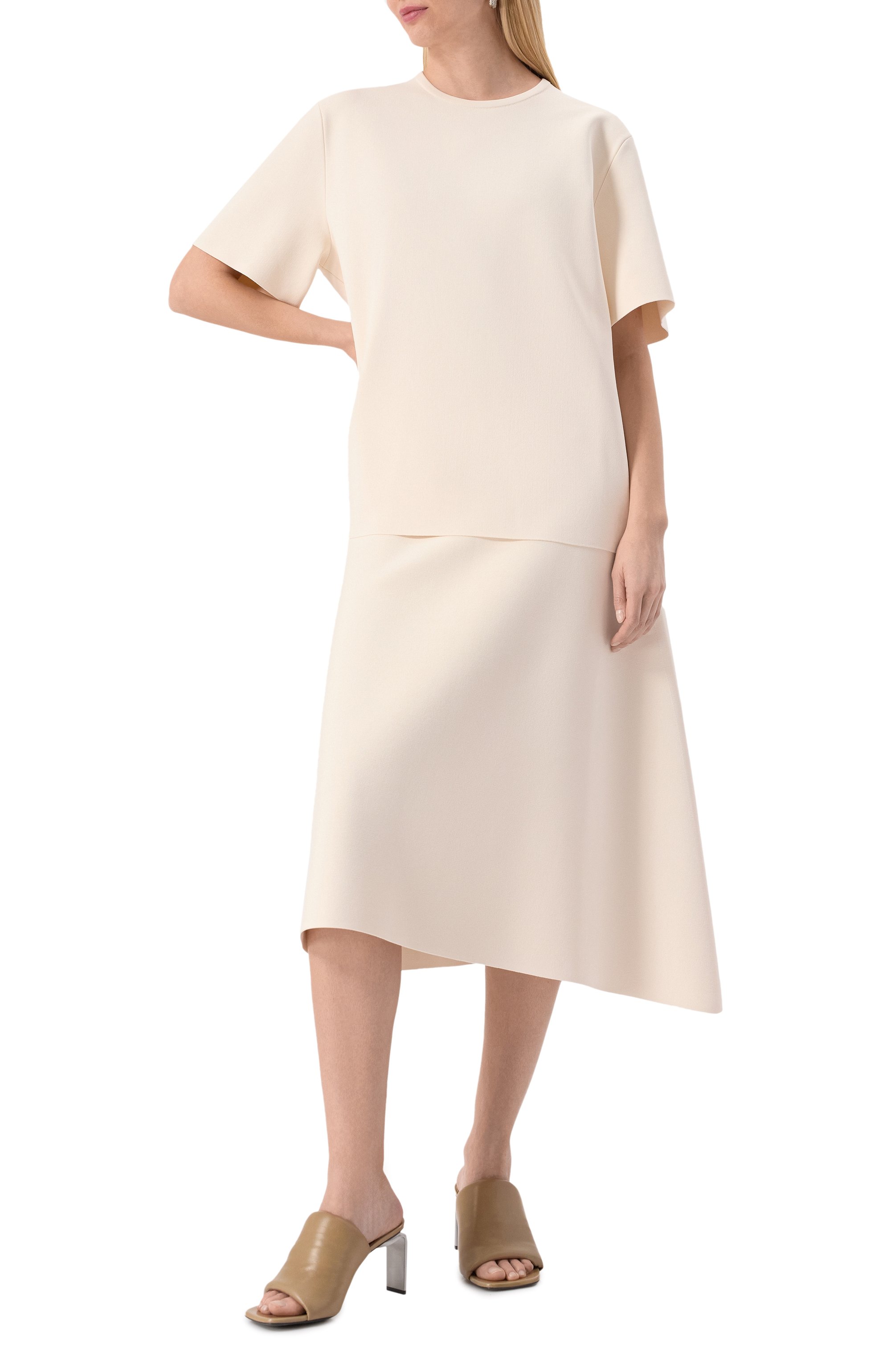 Кожаные мюли JIL SANDER, арт. J15WP0168-P8226, фото 2