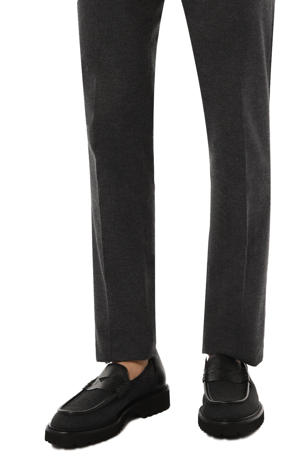 Комбинированные пенни-лоферы DOUCAL'S, арт. DU3333PHILPX658N, фото 3