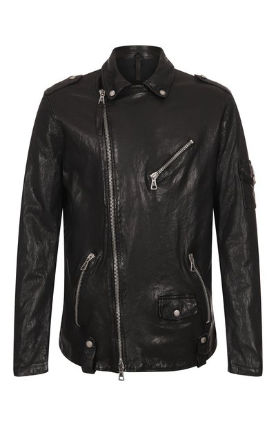 Мужская кожаная куртка NEVER ENOUGH, арт. MJL068