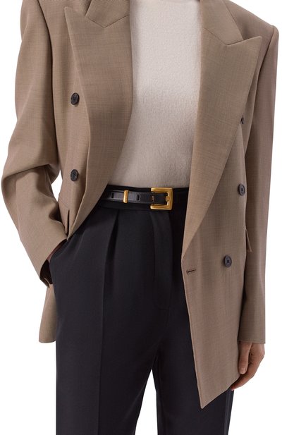 Женский кож аный ремень BALMAIN, арт. GN0WJ191/LSLX