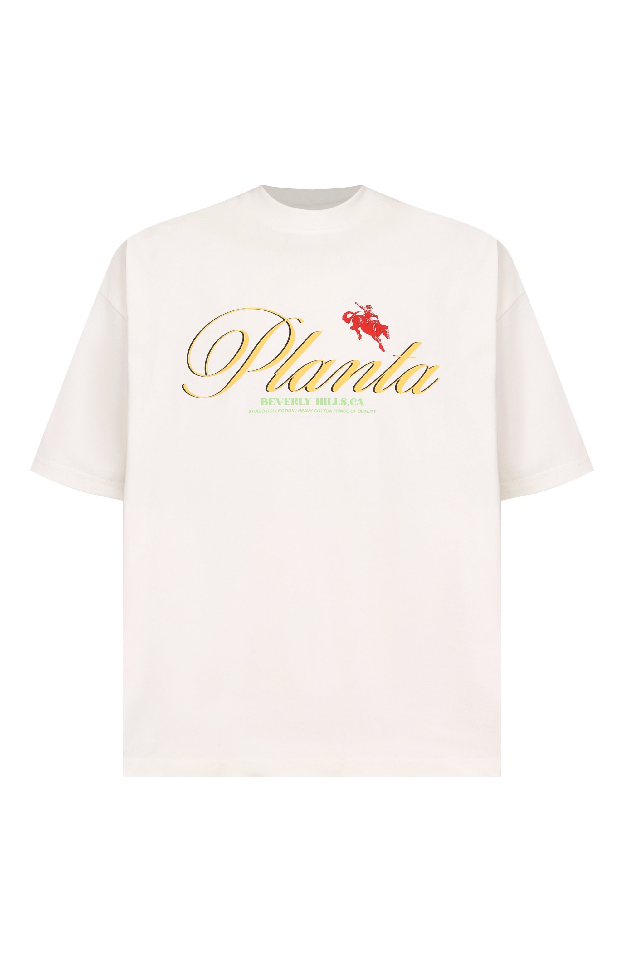 Хлопковая футболка PLANTA ROSA, арт. PR/T02/ASCEND-GLOW/300VELVET, фото 1