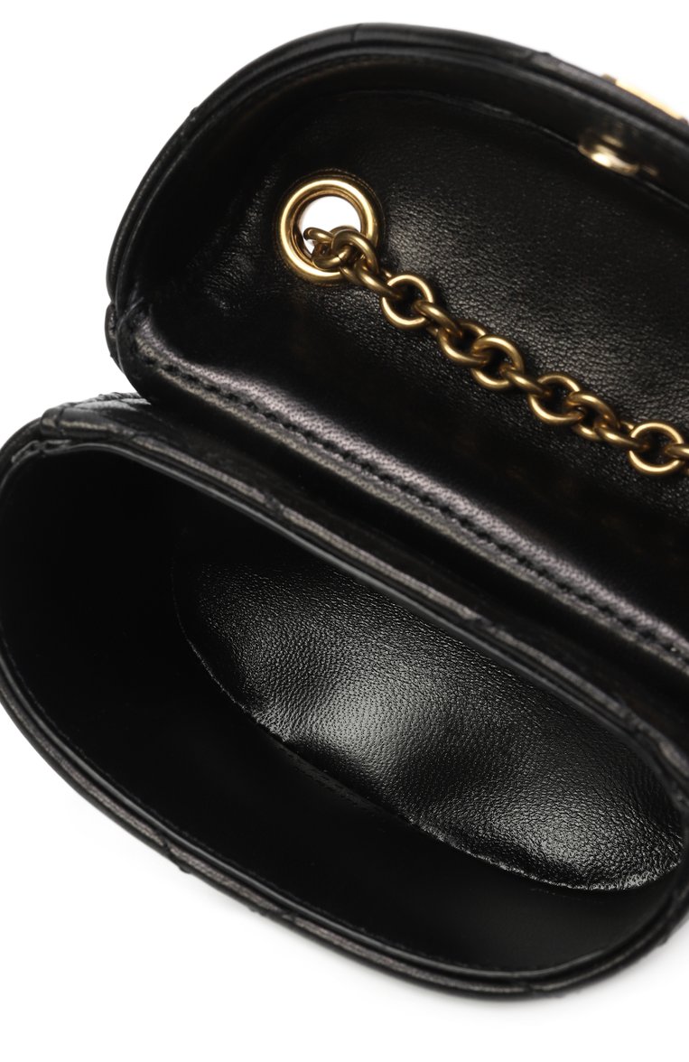 Женская сумка june micro SAINT LAURENT черного цвета, арт. 766793/1EL07 | Фото 5 (Размер: mini; Автоматизация состава: Проставлено; Автоматизация ТО: Проставлено; Материал: Натуральная кожа)