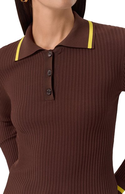 Поло из вискозы M05CH1NO JEANS, арт. J0911/8201, фото 5