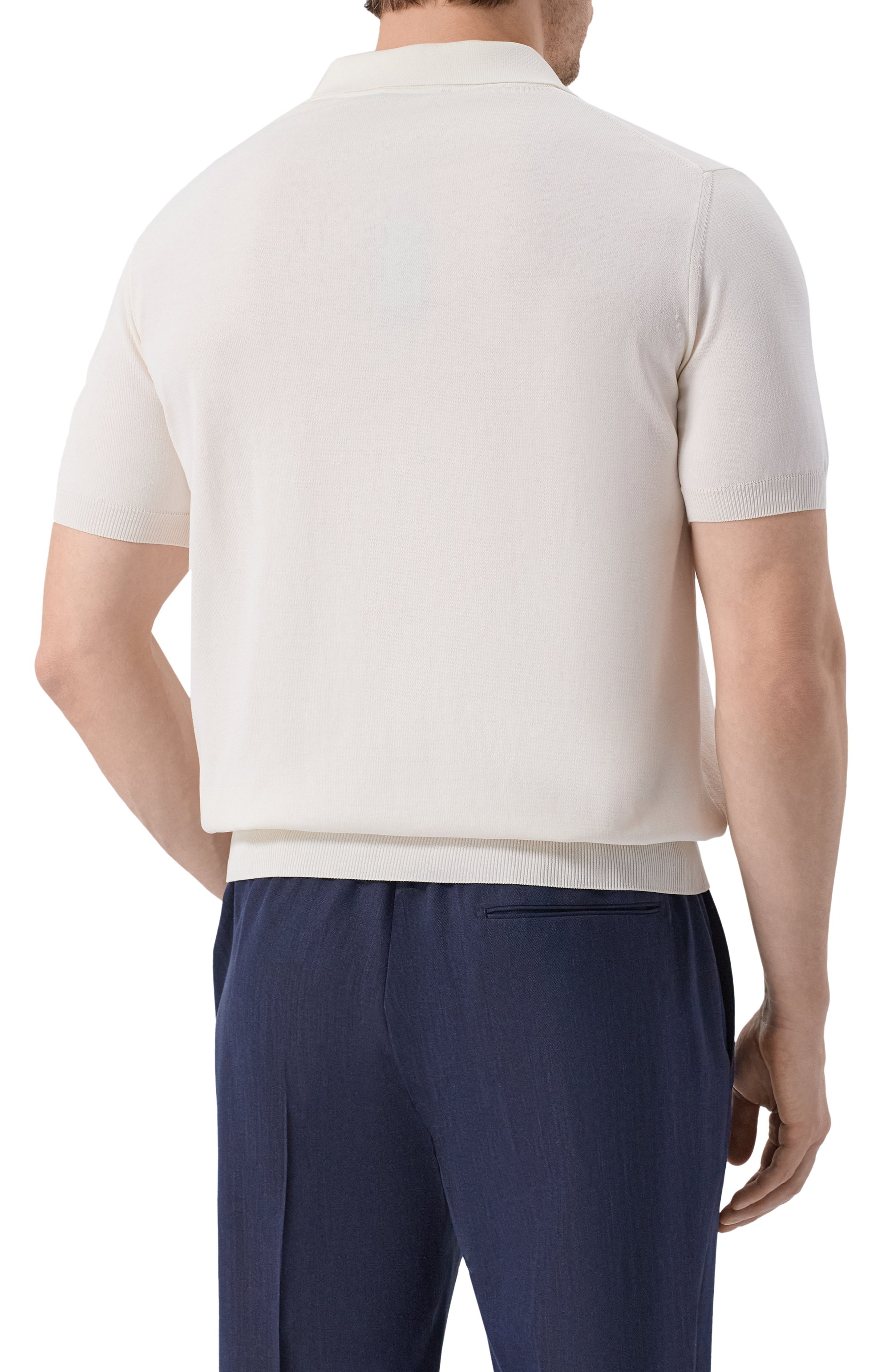 Хлопковое поло CANALI, арт. C0454/MK02459, фото 4