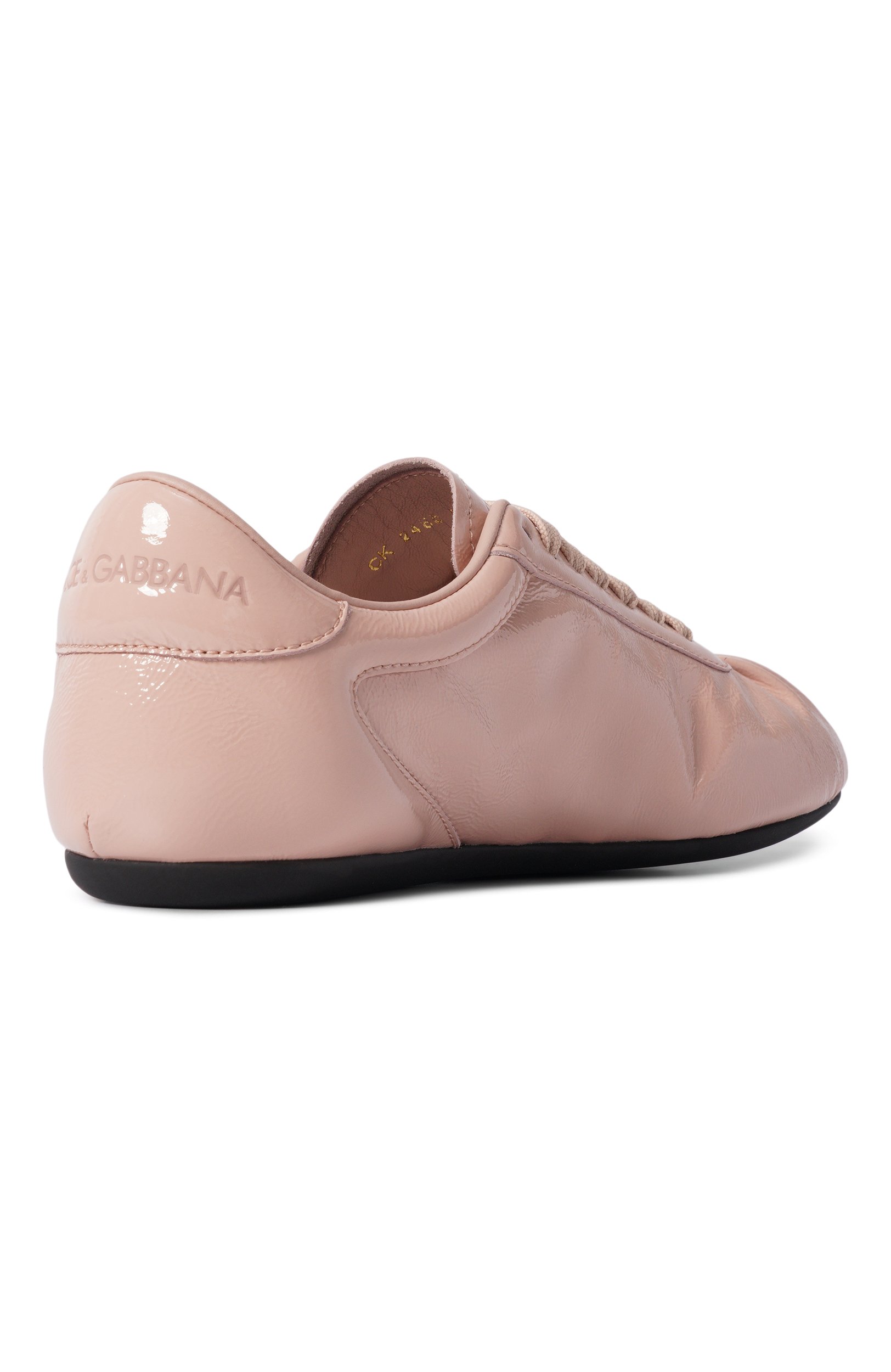 Кожаные кеды ballet DOLCE & GABBANA, арт. CK2485/A9U97, фото 5