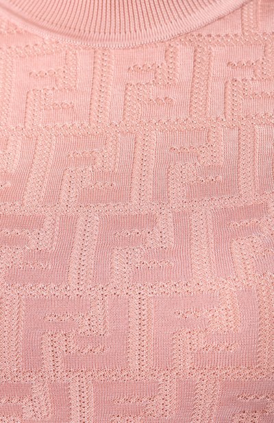 Пуловер из смеси хлопка и вискозы FENDI, арт. FZY935 AAVG, фото 5