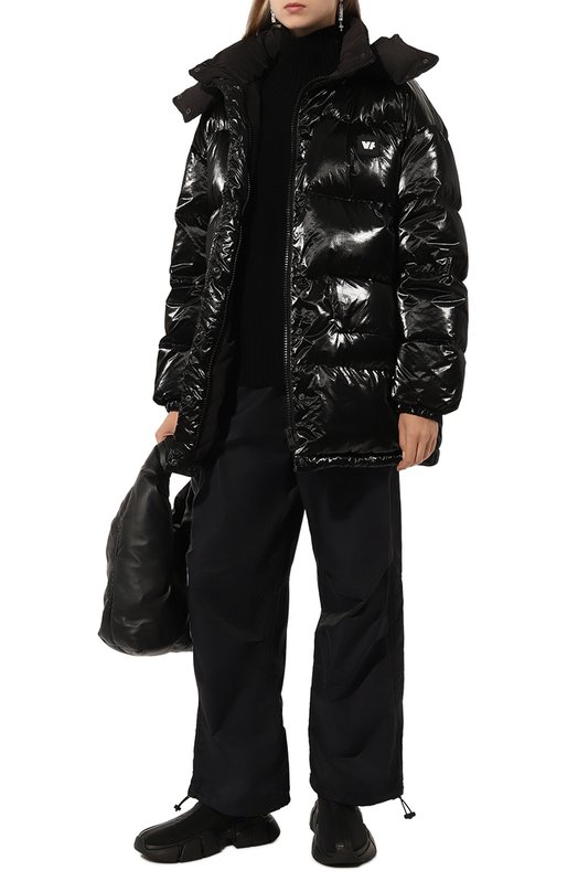 Пуховик Venera Arapu Чёрный, фото 2