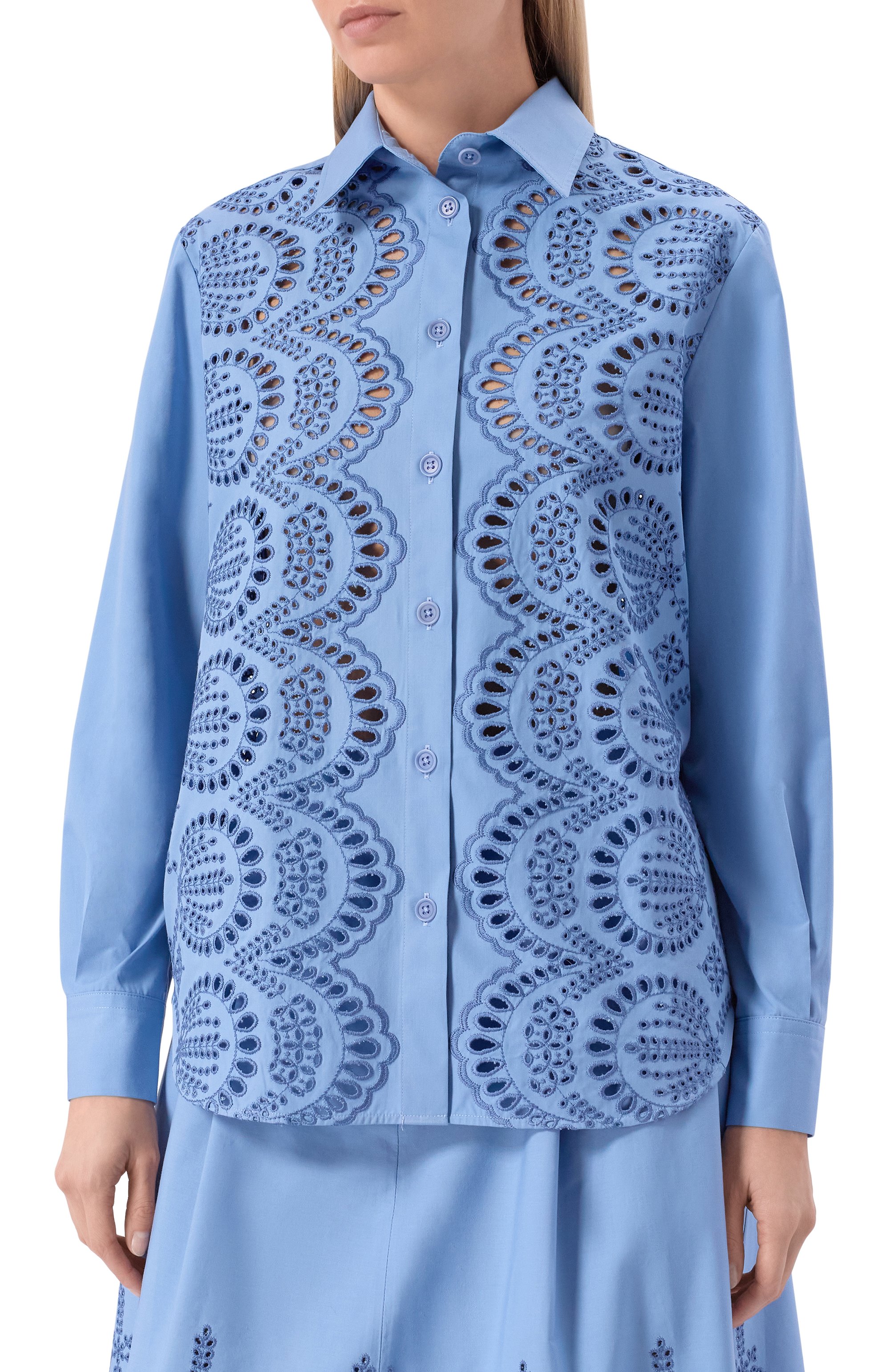 Хлопковая рубашка P.A.R.O.S.H., арт. D381301/CANNES, фото 3