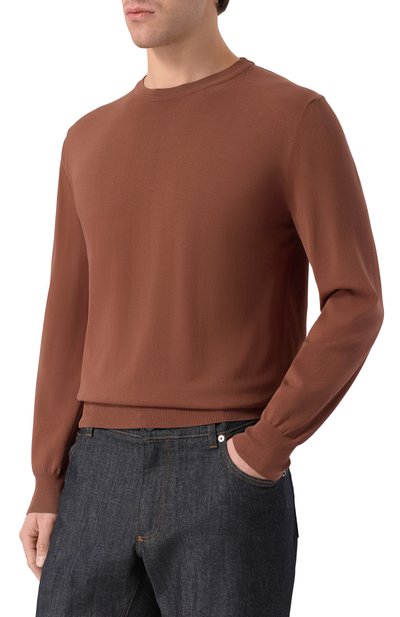 Хлопковый джемпер CANALI, арт. C0012/MK02459, фото 3