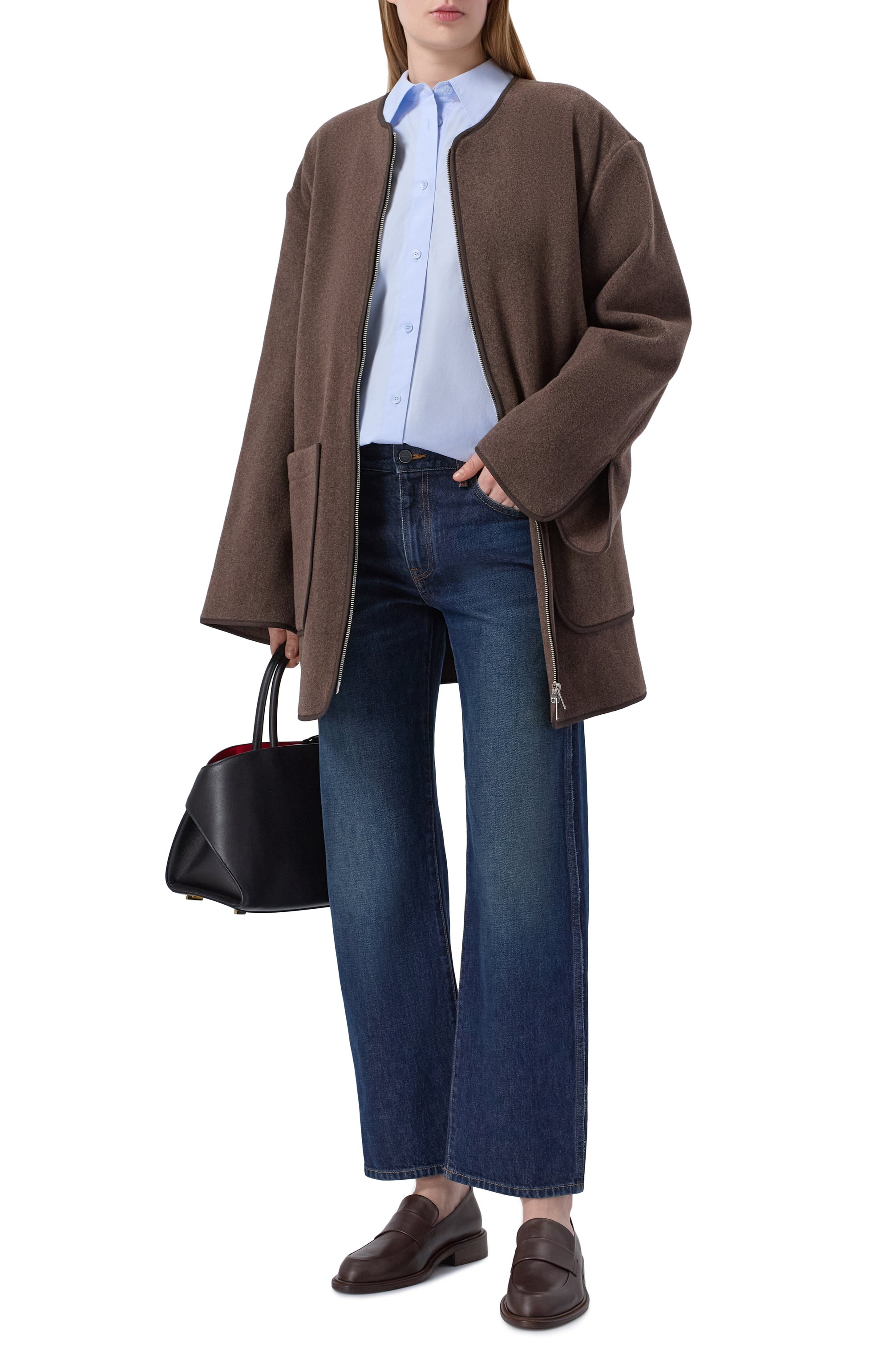 Кожаные лоферы CO, арт. 0306MTB-CHC, фото 3