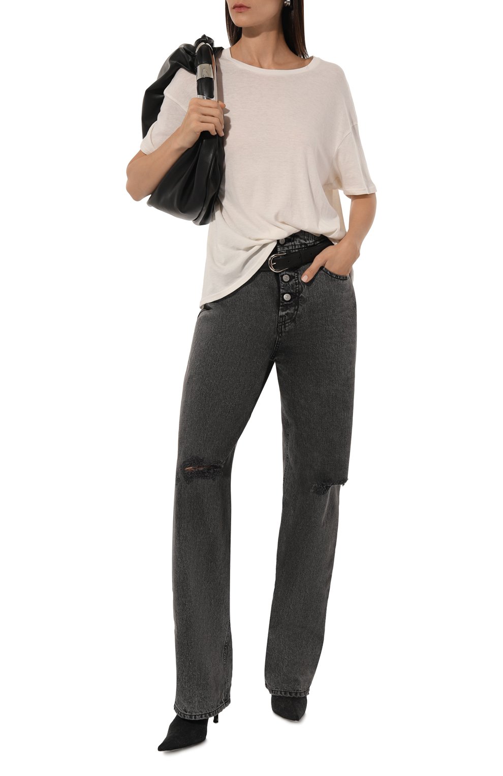 Футболка из хлопка и кашемира R13, арт. R13WK141-001AZ, фото 2