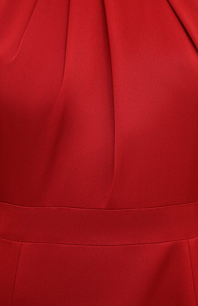 Атласное платье ALEXANDER MCQUEEN, арт. 629351/QBAAE, фото 5