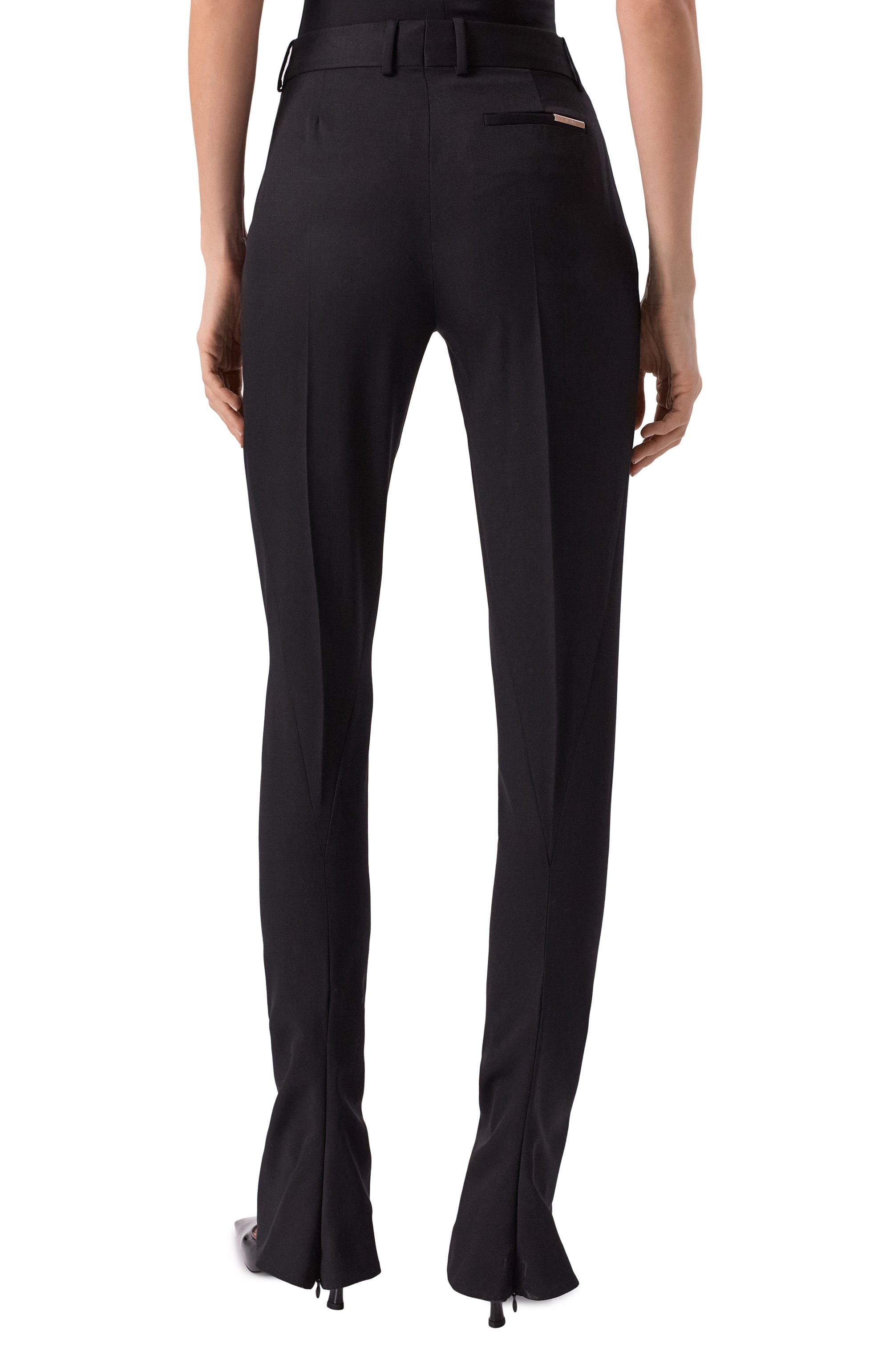 Шерстяные брюки THE ATTICO, арт. 250WCP00250/WWW046AA, фото 4