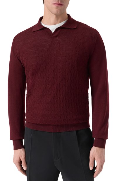 Шерстяное поло CORNELIANI, арт. 26M563-2625199, фото 3
