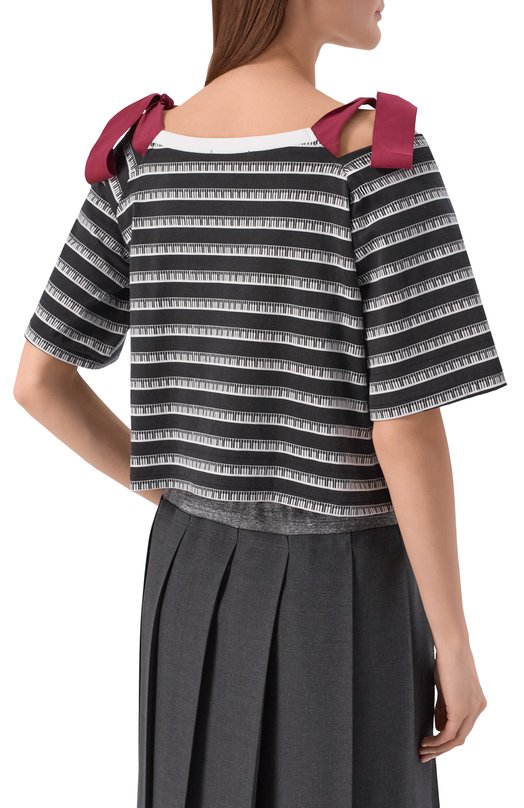 Хлопковая футболка Undercover UP1F1811-1 Чёрный  UP1F1811-1 Фото 4