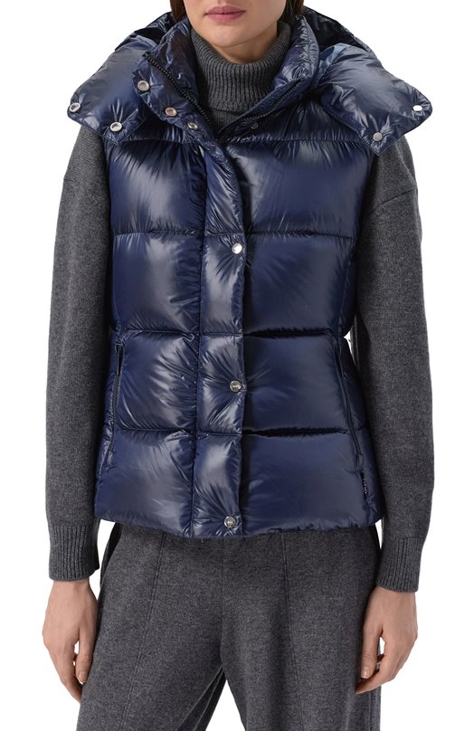 Пуховый жилет Add 12AWH114 Синий  12AWH114 Фото 3