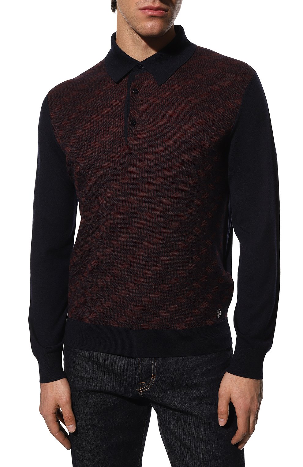 Поло из шерсти и шелка STEFANO RICCI, арт. K606311P03/F22464, фото 3