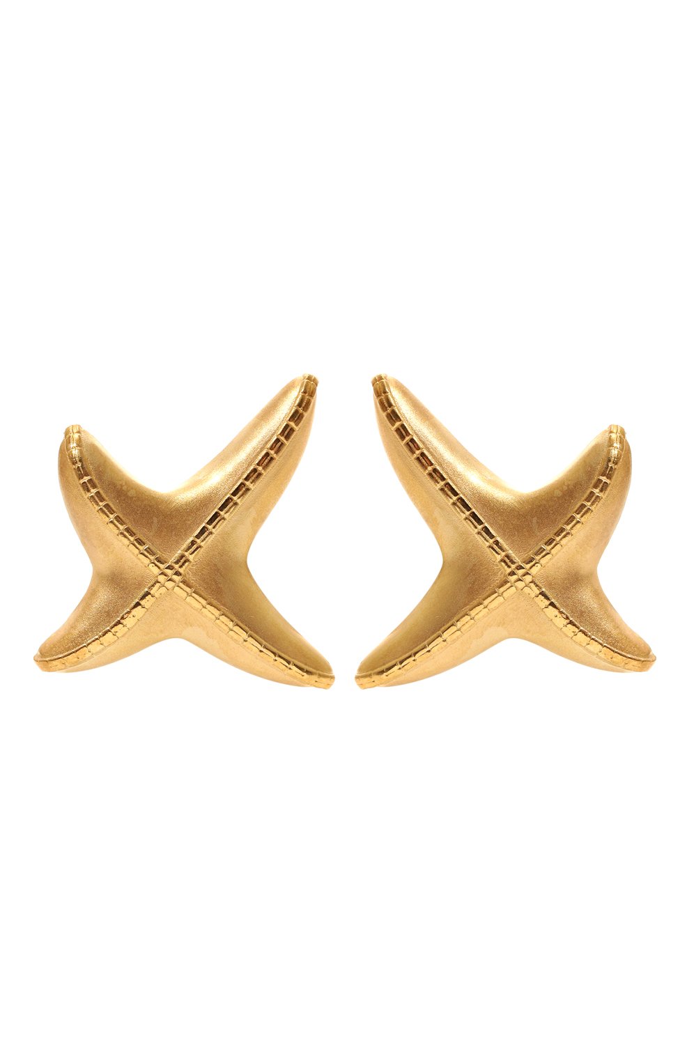 Серьги звёзды STATEMENTS, арт. AH E03З G, фото 1