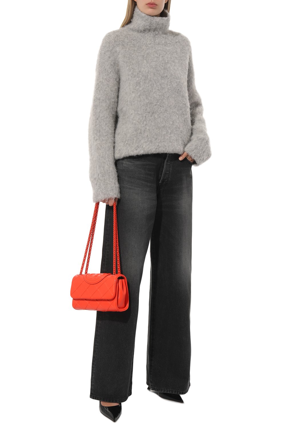 Кожаная сумка fleming TORY BURCH, арт. 152976, фото 7