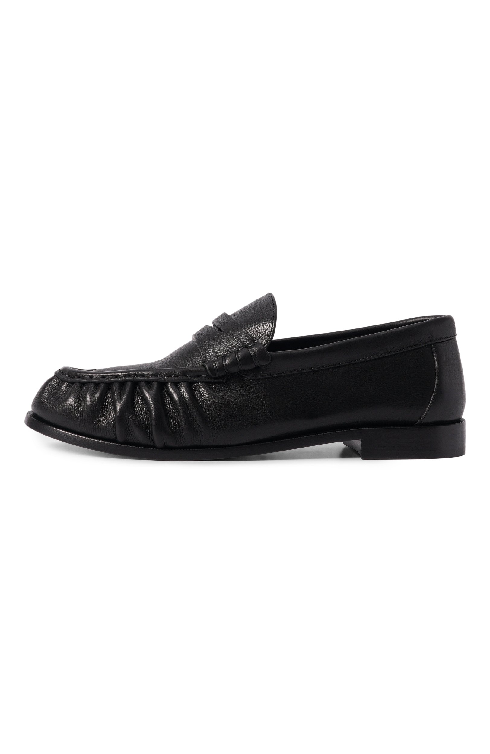 Кожаные пенни-лоферы le loafer SAINT LAURENT черного цвета по цене 137000 руб., арт. 818908/25VAA, фото 4 Кожаные пенни-лоферы le loafer SAINT LAURENT, арт. 818908/25VAA, фото 4